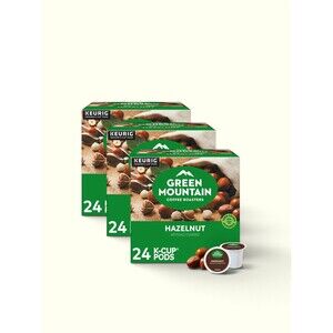 Green Mountain Coffee Roasters Hazelnut K-Cup Pods 72 Ct KEURIG